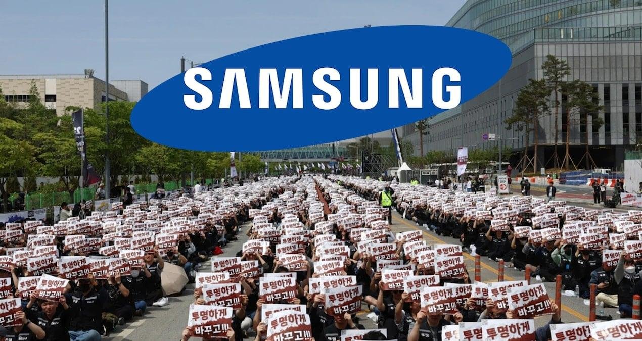 Samsung İşçilerinin AI Karlılığına Karşı Örgütlü Protestosu ve Grev Tehdidi