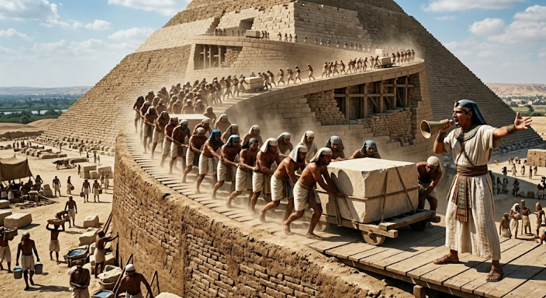 Sarmal İç Rampayla Piramit İnşası: 3D Simülasyonların Aydınlattığı Yeni Teori