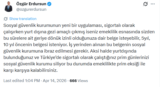 SGK’nin Yurtdışı Denetimi: İzin Belgesi Olmayan Prim Günleri Nereye Gitti?
