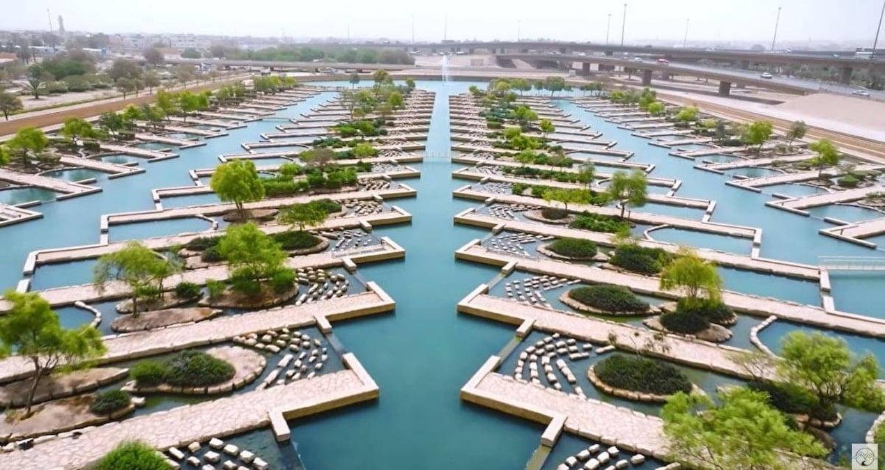 Vadi Hanifa’da Tabii Süreçlerle Arıtılan Su: Doğal Yaklaşımla Yükselen Yeşil Koridor