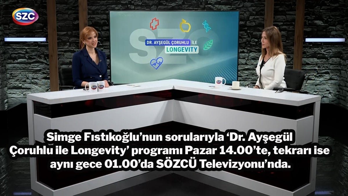 Biyokimya Uzmanıyla Longevite ve Beslenme: Işıltılı Bir Yol Haritası